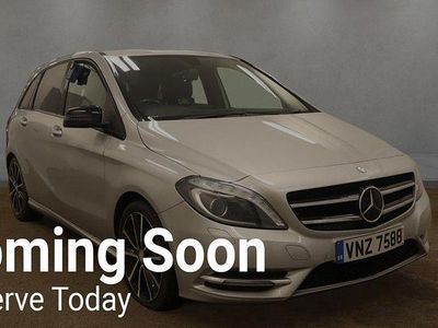 Silver Used 2014 Mercedes B220 MPV | £8,450