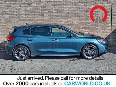 Used Ford Focus ST-Line 125 HP (91 kW) 2021 Blue Hatchback