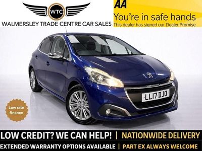 Used Peugeot 208 Allure 82 HP (60 kW) 2017 Blue Hatchback