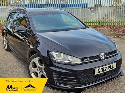 Used VW Golf VII GTD 184 HP (135 kW) 2017 Black Hatchback