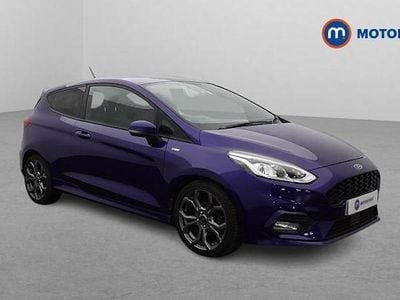 Blue Used 2018 Ford Fiesta ST-Line Hatchback | £10,299 (Fair price)