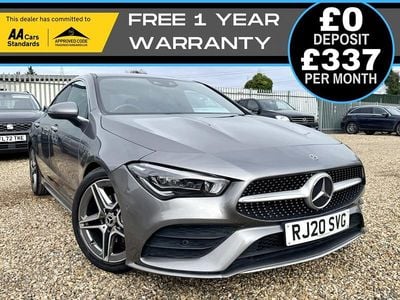 Used Mercedes CLA180 AMG Line Premium Plus 2020 Grey Sedan