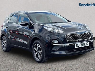 Used Kia Sportage 136 HP (100 kW) 2019 Black SUV