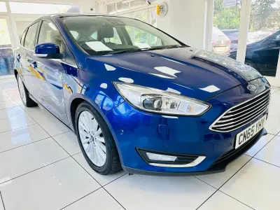 Used Ford Focus Titanium X 2015 Blue Hatchback