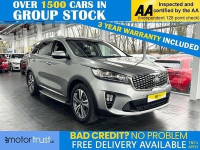 Grey Used 2019 Kia Sorento GT-Line SUV | £18,895 (Fair price)