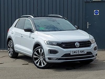 Silver Used 2019 VW T-Roc R-line SUV | £16,798 (Fair price)