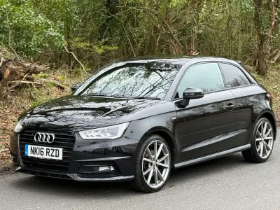 Begagnad Audi A1 Black Edition 116 HK (85 kW) 2016 Svart Halvkombi