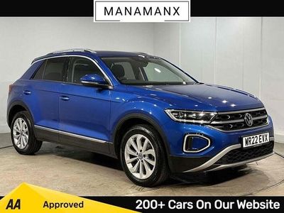 Blue Used 2022 VW T-Roc Style SUV | £16,490 (Good price)