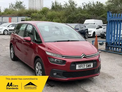 Usado Citroën Grand C4 Picasso Touch 100 HP (73 kW) 2017 Vermelho Monovolume
