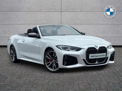 Used BMW M440 Comfort Edition 369 HP (271 kW) 2021 White Sedan