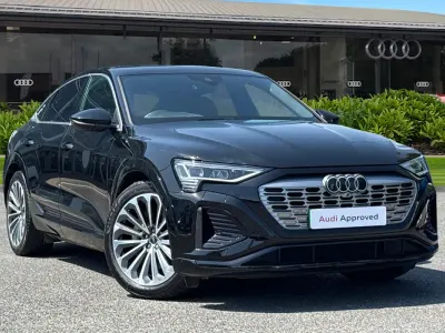 Used Audi Q8 e-tron S-Line 250 kW (340 HP) 2023 Black SUV