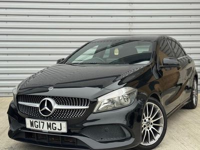 Black Used 2017 Mercedes A180 AMG line Hatchback | £9,490 (Fair price)
