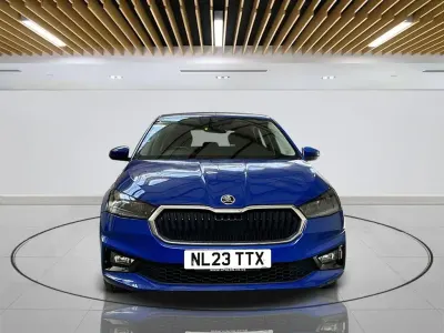 Gebraucht Skoda Fabia Comfort 80 PS (58 kW) 2023 Blau Kleinwagen