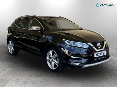 Used Nissan Qashqai N-Motion 115 HP (84 kW) 2019 Black SUV
