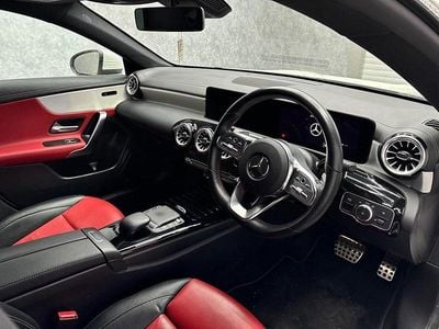 Used Mercedes CLA250e AMG line 2022 White Coupe