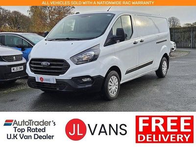 Used Ford Transit Custom 2021 Frozen white (solid paint)