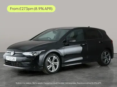 Used VW Golf VIII R-line 150 HP (110 kW) 2022 Black Hatchback