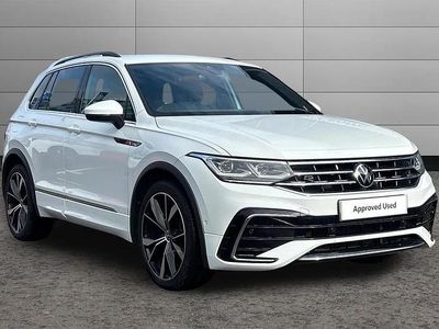 Used VW Tiguan R-line 150 HP (110 kW) 2022 White SUV