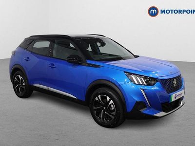 Used Peugeot e-2008 GTi 100 kW (136 HP) 2023 Blue SUV