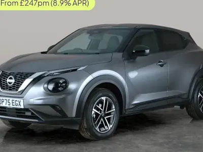 Nowe Nissan Juke N-Connecta 114 KM (83 kW) 2025 Szary SUV