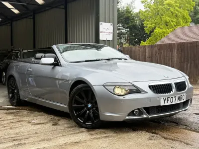 Used BMW 630 Cabriolet Sport Line 2007 Grey Cabriolet