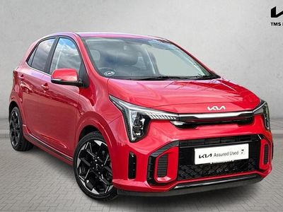 Red Used 2024 Kia Picanto GT-Line Hatchback | £15,390 (Fair price)
