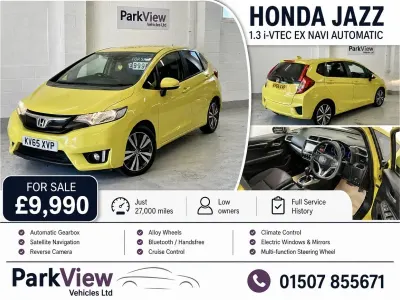 Używany Honda Jazz EX 102 KM (75 kW) 2015 Żółty Hatchback