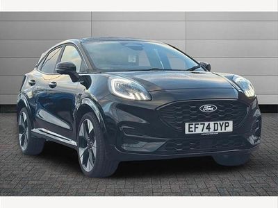 Black Used 2024 Ford Puma ST-Line X SUV | £23,795