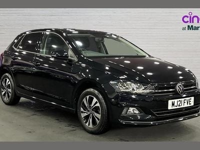 Used VW Polo Match 94 HP (69 kW) 2021 Black Hatchback