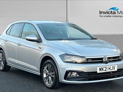 Reflex silver metallic Used 2021 VW Polo R-line Hatchback | £15,100 (Good price)