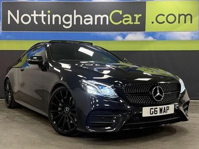 Black Used 2018 Mercedes E220 AMG Line Premium Plus Coupe | £19,495 (A bit pricey)