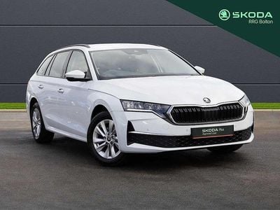 Begagnad Skoda Octavia SE Technology 113 HK (83 kW) 2025 Vit Kombi