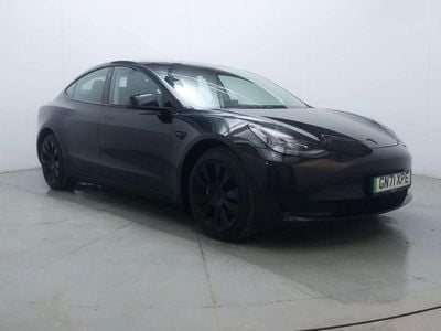 Used Tesla Model 3 Standard Range 366 kW (498 HP) 2021 Black Sedan