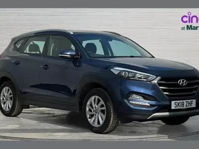 Used Hyundai Tucson SE 177 HP (130 kW) 2018 Blue SUV
