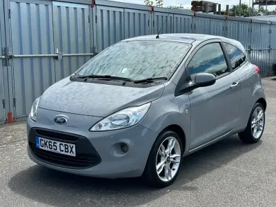 Used Ford Ka Titanium 69 HP (50 kW) 2015 Grey Hatchback