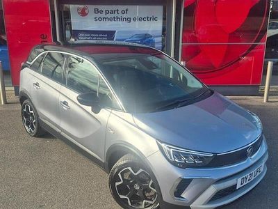 Used Vauxhall Crossland Elite 83 HP (61 kW) 2021 Grey SUV