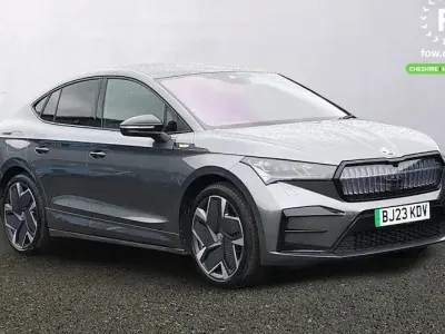 Used Skoda Enyaq iV vRS 219 kW (299 HP) 2023 Grey SUV