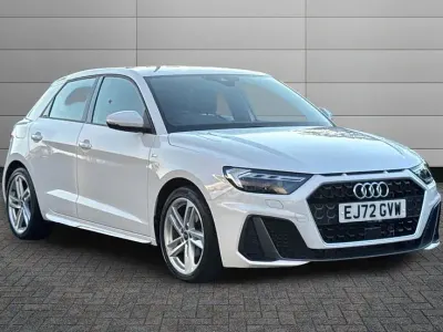 Used Audi A1 Sportback S-Line 108 HP (79 kW) 2022 Shell white Hatchback