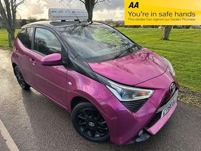 Used Toyota Aygo X-cite 71 HP (52 kW) 2019 Purple Hatchback