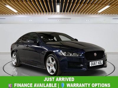 Used Jaguar XE R-Sport 240 HP (176 kW) 2017 Blue Sedan