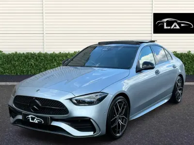 Second-hand Mercedes C300 AMG Line Premium Plus 2024 Argintiu Berlinǎ
