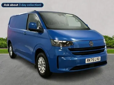 Used VW T7 Pro 150 HP (110 kW) 2025 Blue Van