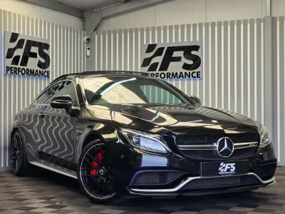 Used Mercedes C63 AMG Premium 510 HP (375 kW) 2017 Black Coupe