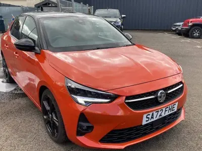 Begagnad Vauxhall Corsa GS Line 101 HK (74 kW) 2022 Orange Halvkombi
