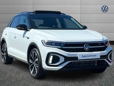 New VW T-Roc Black Edition 147 HP (108 kW) 2026 White SUV