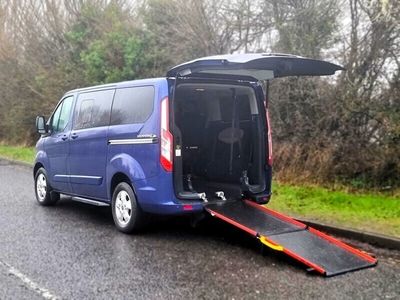 used Ford Tourneo Custom 6 Seat Wheelchair Accessible Disabled Access Ramp Car