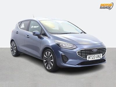 Used Ford Fiesta Titanium X 100 HP (73 kW) 2023 Blue Hatchback
