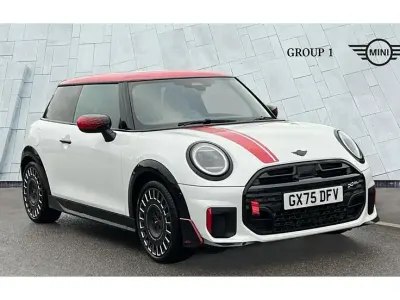 Ny Mini John Cooper Works 231 HK (169 kW) 2025 Vit Halvkombi