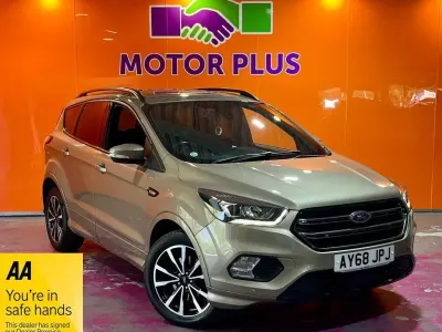 Second-hand Ford Kuga ST-Line 150 CP (110 kW) 2018 Argintiu SUV