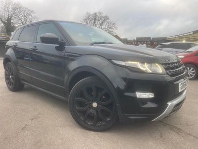 Used Land Rover Range Rover evoque Dynamic 190 HP (139 kW) 2014 Black SUV